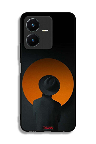 Tolwak Vivo Y22 Protective Case Cover Hat Boy Art