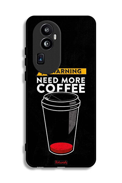 Tolwak غطاء حماية لهاتف Oppo Reno10 Pro Plus - هل تحتاج إلى المزيد من القهوة؟