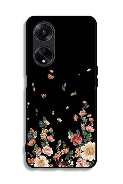 Tolwak غطاء حماية لهاتف Oppo F23 5G مع زهور صغيرة في الأسفل