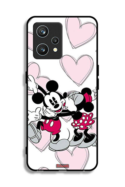 Tolwak غطاء حماية لهاتف Realme 9 Pro Plus بتصميم عناق ميكي ماوس
