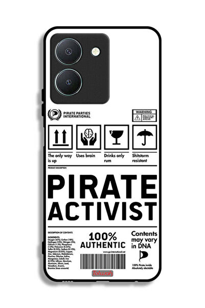 Tolwak غطاء حماية لهاتف Vivo Y36 5G، ملصق ناشط خاص