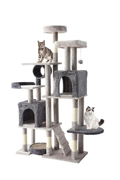 TRADE BAY LARGE Cat Tree, Large Cat Tower With Sisal (Size 90X40X165CM)