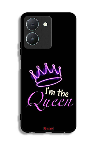 Tolwak غطاء حماية لهاتف Vivo Y36 4G - أنا الملكة