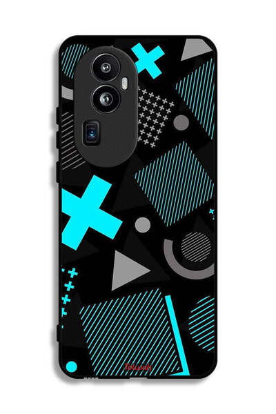 Tolwak غطاء حماية لهاتف Oppo Reno10 Pro (الصين) برسومات أيقونات لعبة الحبار