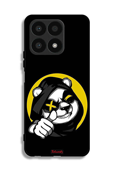 Tolwak غطاء حماية لهاتف Honor X8a - قطة مارشميلو لطيفة