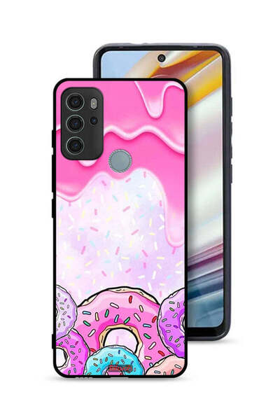 Tolwak غطاء حماية لهاتف موتورولا موتو جي 60 إس - ألوان دونات