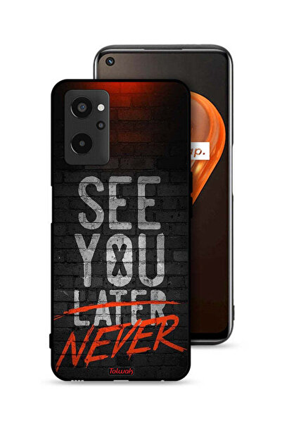 Tolwak Realme 9i 4G Protective Case Cover See You Never