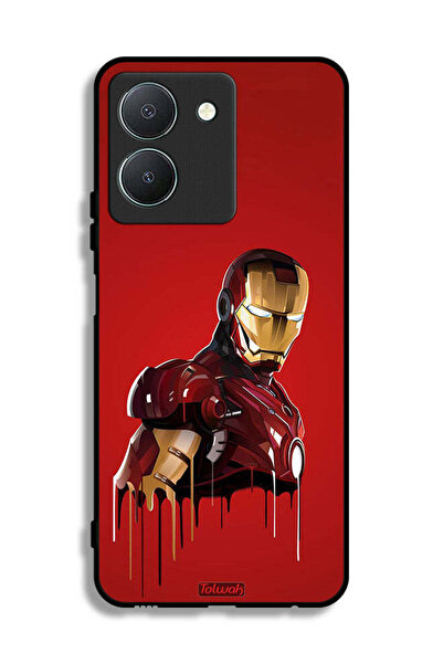 Tolwak غطاء حماية لهاتف Vivo Y36 5G برسومات الرجل الحديدي