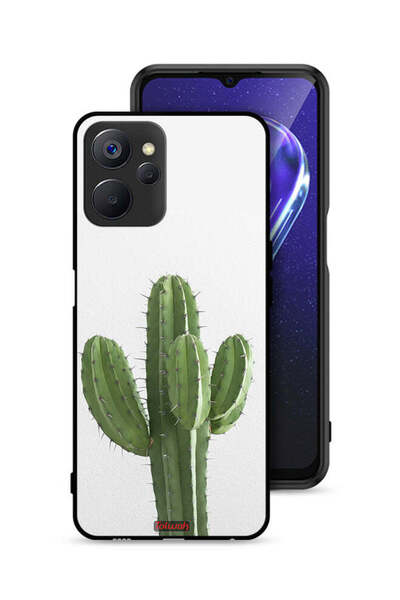 Tolwak غطاء حماية لهاتف Realme 9i 5G بنقشة نبات الصبار