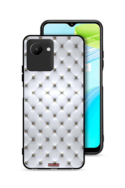 Tolwak غطاء حماية لهاتف Realme C30s مطبوع عليه دبابيس على القماش