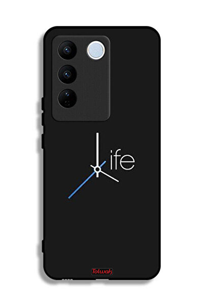 Tolwak Vivo V27e Protective Case Cover Life Clock
