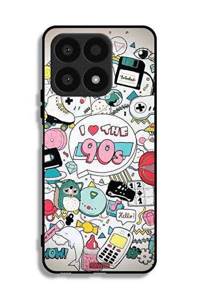 Tolwak غطاء حماية لهاتف Honor X8a - أحب التسعينيات