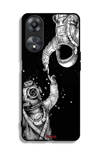 Tolwak غطاء حماية لهاتف Oppo A58 5G - رواد فضاء
