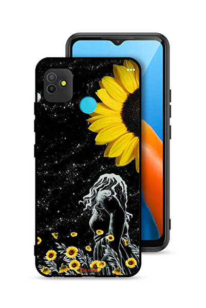 Tolwak Tecno Pop 5 Protective Case Cover Girl Look At Moon Art