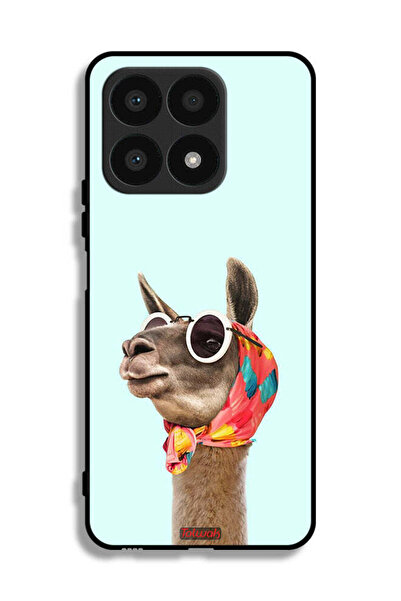 Tolwak غطاء حماية لهاتف Honor X8a بتصميم جمل أنيق ولطيف