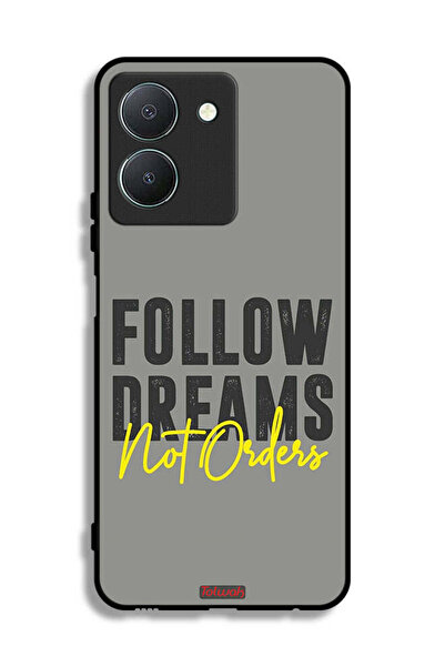 Tolwak غطاء حماية لهاتف Vivo Y36 5G - اتبع الأحلام وليس الأوامر