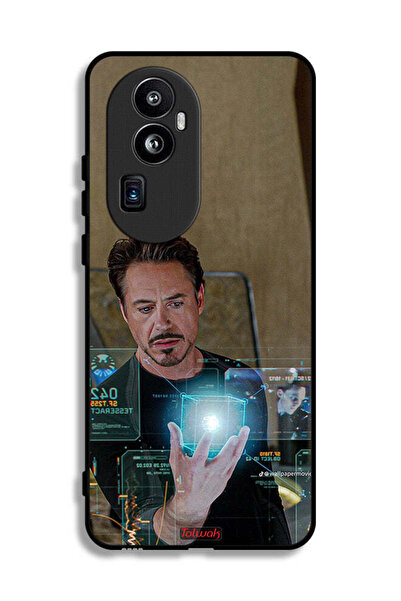 Tolwak غطاء حماية لهاتف Oppo Reno10 Pro Plus Iron Man
