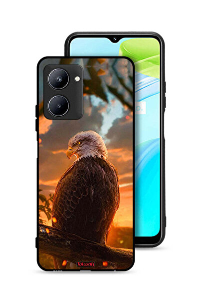 Tolwak Realme C33 Protective Case Cover Eagle