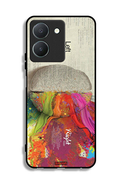 Tolwak غطاء حماية Vivo Y36 5G بتصميم تجريدي لعلم الدماغ