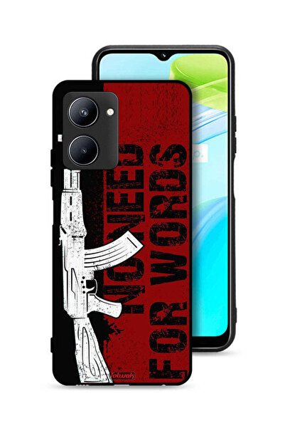 Tolwak غطاء حماية Realme C33 لا داعي للكلمات