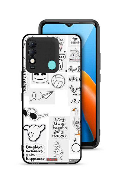 Tolwak غطاء حماية لهاتف Tecno Spark 8 لا يمكن ربطه