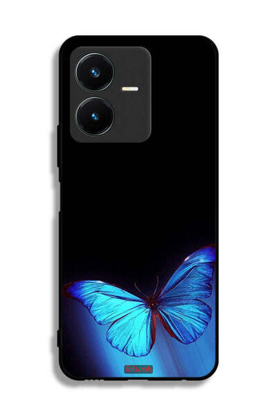 Tolwak غطاء حماية لهاتف Vivo Y22 بتصميم فراشة