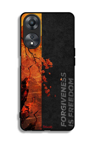 Tolwak غطاء حماية لهاتف Oppo A58 5G - التسامح هو الحرية