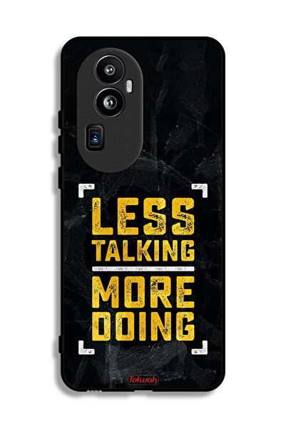 Tolwak غطاء حماية لهاتف Oppo Reno10 Pro Plus - أقل كلامًا وأكثر فعلًا