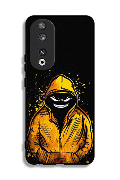 Tolwak غطاء حماية لهاتف Honor 90 بتصميم مارشميلو بوي آرت