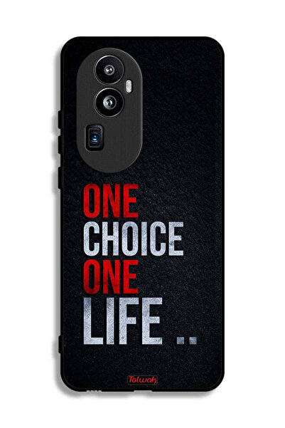 Tolwak غطاء حماية لهاتف Oppo Reno10 Pro Plus - اختيار واحد، حياة واحدة