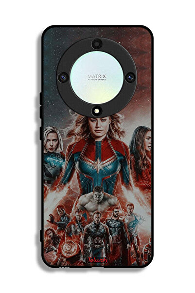 Tolwak غطاء حماية لهاتف Honor X9a من Avengers