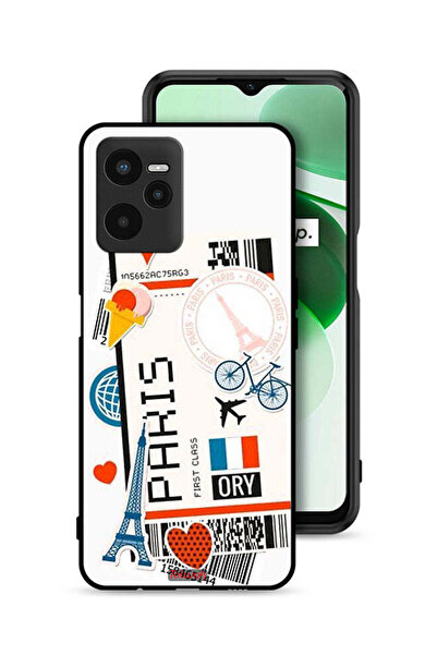 Tolwak غطاء حماية Realme C35 - ملصق باريس
