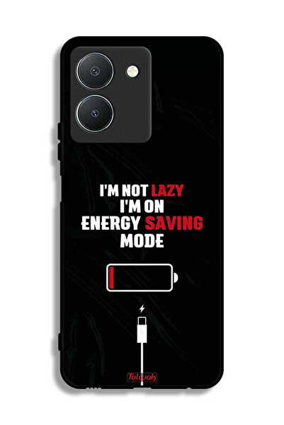 Tolwak غطاء حماية لهاتف Vivo Y36 5G أنا لست كسولاً، أنا في وضع توفير الطاقة