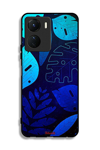 Tolwak غطاء حماية لهاتف Vivo Y16 بنقشة أوراق الشجر