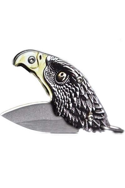 dalimag Breloc cuțit și deschizător de sticle, model Vultur, 65x25x6mm, Dalimag
