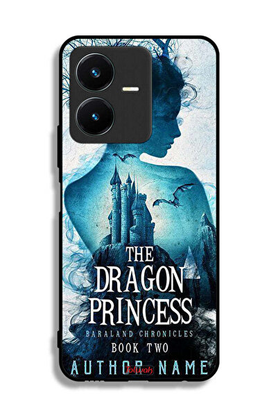 Tolwak غطاء حماية لهاتف Vivo Y22 بتصميم أميرة التنين