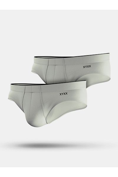 XYXX By Styli Pack of 2 - Seam Detail Modal Briefs