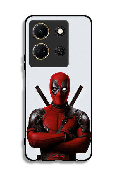 Tolwak غطاء حماية لجهاز Infinix Note 30 بتصميم Deadpool