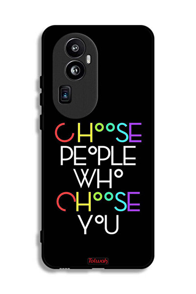 Tolwak جراب حماية لهاتف Oppo Reno10 Pro Plus اختر الأشخاص الذين يختارونك