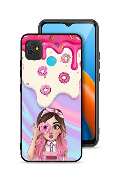 Tolwak غطاء حماية لهاتف تكنو بوب 5 يحمل صورة دونات