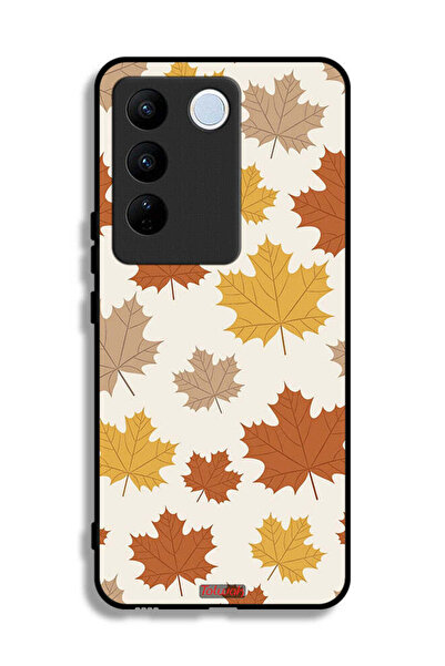 Tolwak غطاء حماية لهاتف Vivo S16e بنقشة أوراق الخريف