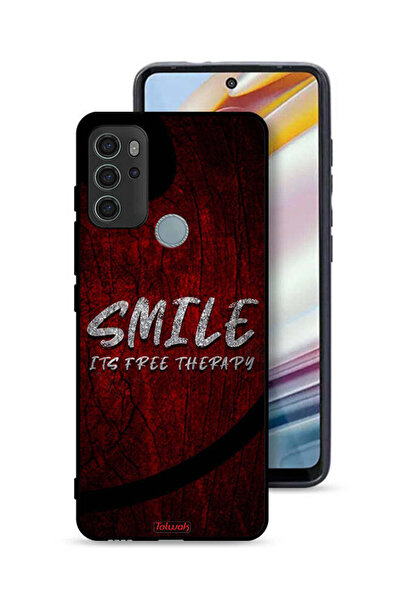 Tolwak غطاء حماية موتورولا موتو جي 60 إس - ابتسم، إنه علاج مجاني