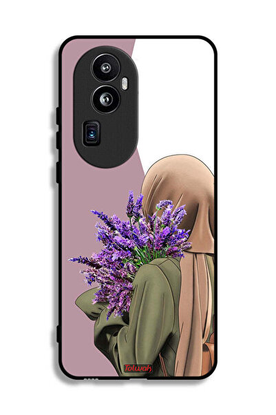 Tolwak غطاء حماية لهاتف Oppo Reno10 Pro Plus يحمل زهرة