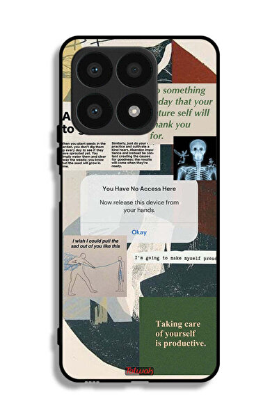 Tolwak غطاء حماية لهاتف Honor X8a اسمح لنفسك بالنمو