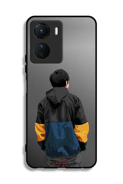 Tolwak غطاء حماية لهاتف Vivo Y16 بتصميم صورة صبي