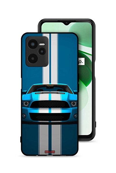 Tolwak Realme C35 Protective Case Cover Car Abstract Art