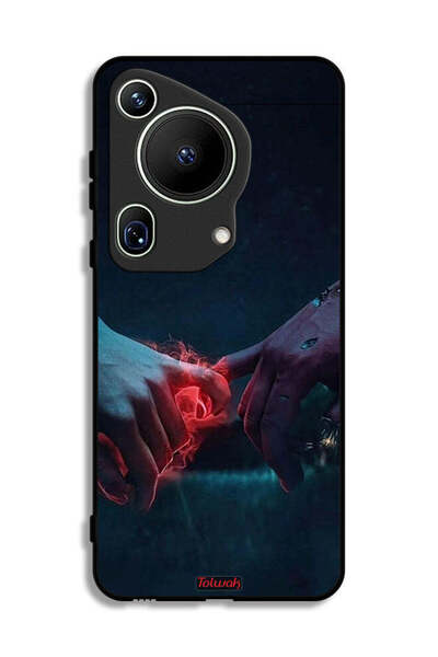 Tolwak غطاء حماية لهاتف هواوي بيورا 70 ألترا - يدين محترقتين