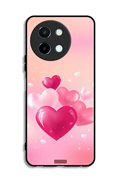 Tolwak غطاء حماية لهاتف Vivo Y38 5G برسومات قلوب جميلة
