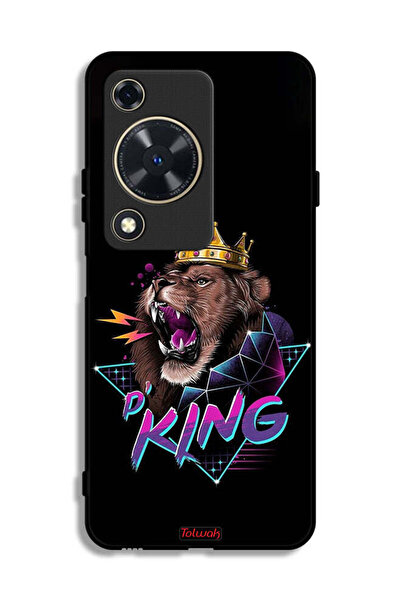 Tolwak غطاء حماية لهاتف هواوي نوفا Y72 بطبعة الأسد الملك
