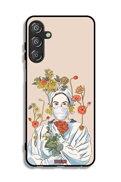 Tolwak غطاء حماية لهاتف سامسونج جالاكسي F15 5G برسومات ممرضة